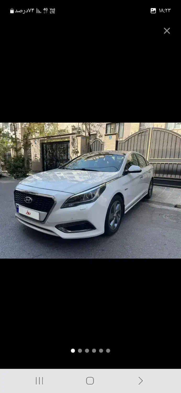 هیوندای سوناتا LF هیبرید gls، مدل ۲۰۱۷|خودرو سواری و وانت|شیراز, ارم|دیوار