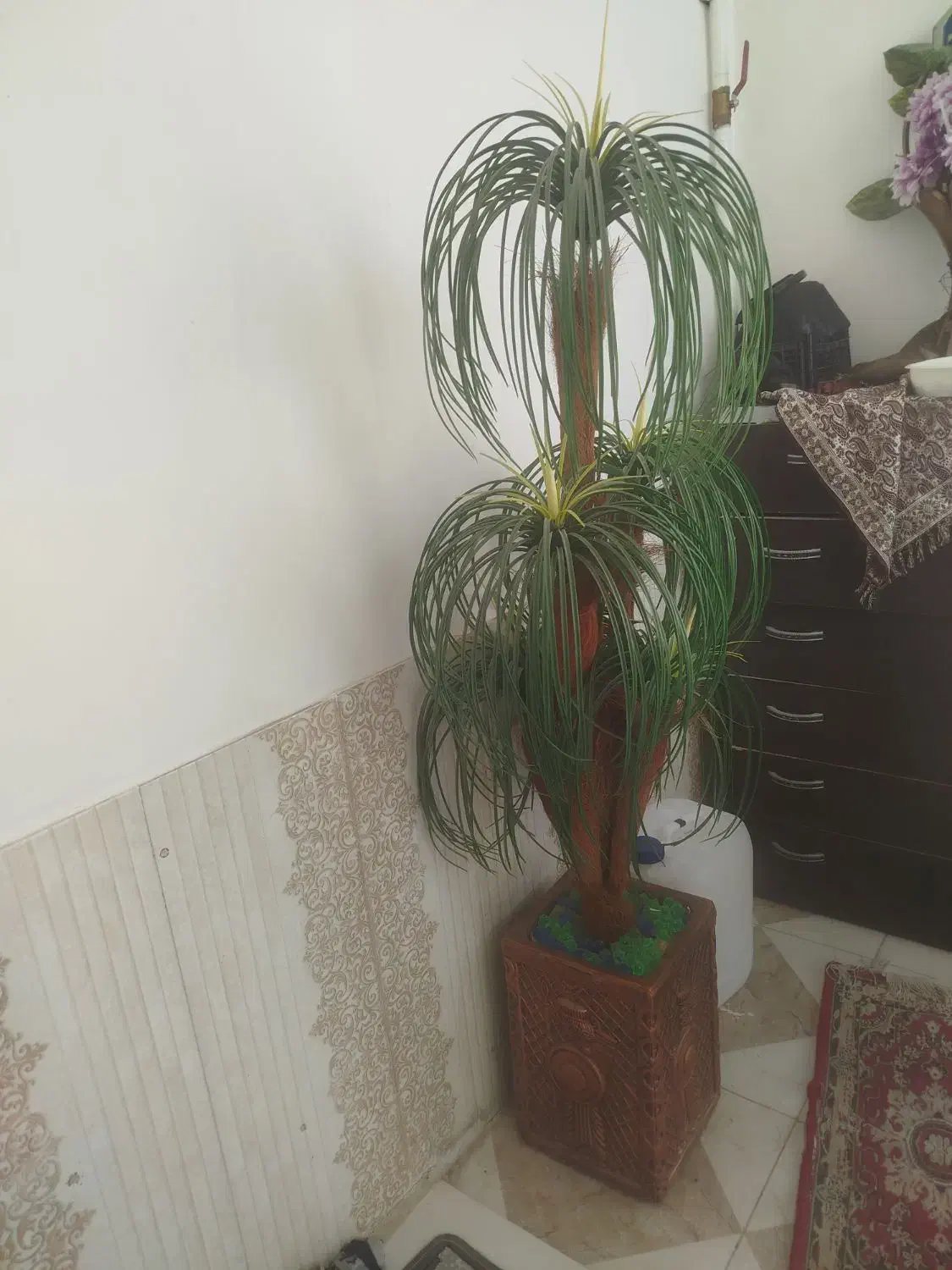 نخل مصنوعی|گل مصنوعی|بیرجند, |دیوار