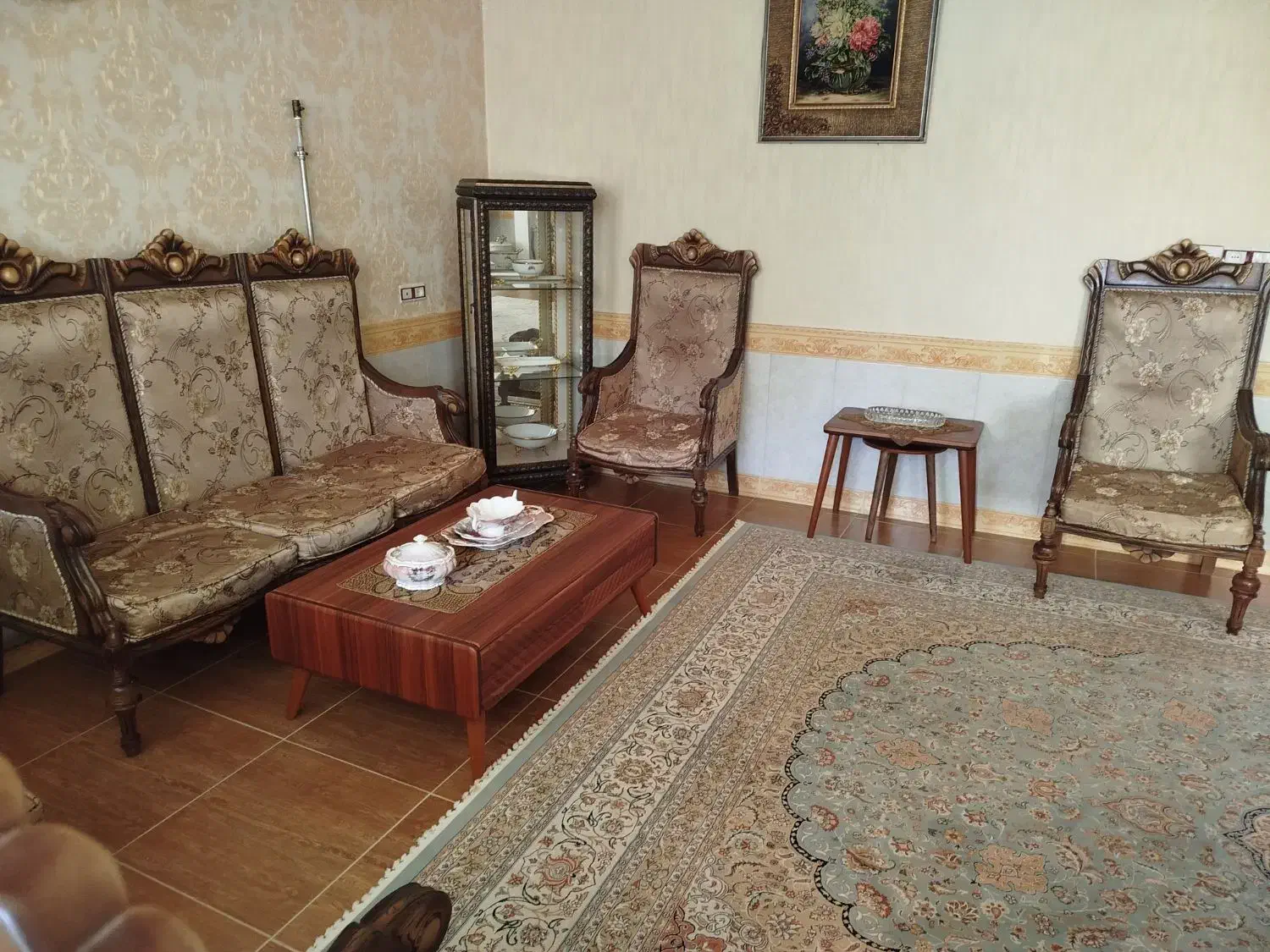 مبل ۹ نفره|مبلمان خانگی و میز عسلی|شاهین دژ, |دیوار