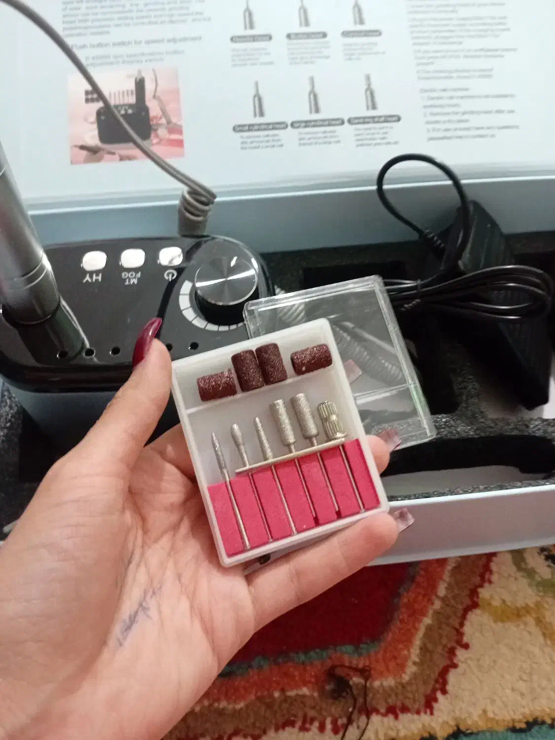 وسایل کاشت ناخن|آرایشگاه و سالن‌های زیبایی|بندر ماهشهر, |دیوار