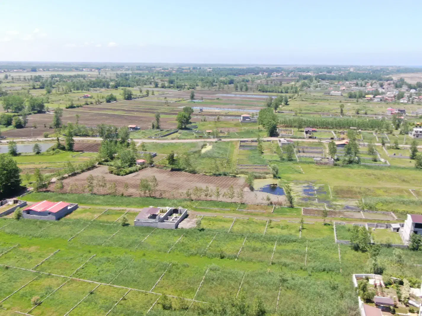 زمین ساحلی مستطیل آماده ساخت ویلایی باویو 360 درجه|فروش زمین و ملک کلنگی|رشت, استادسرا|دیوار