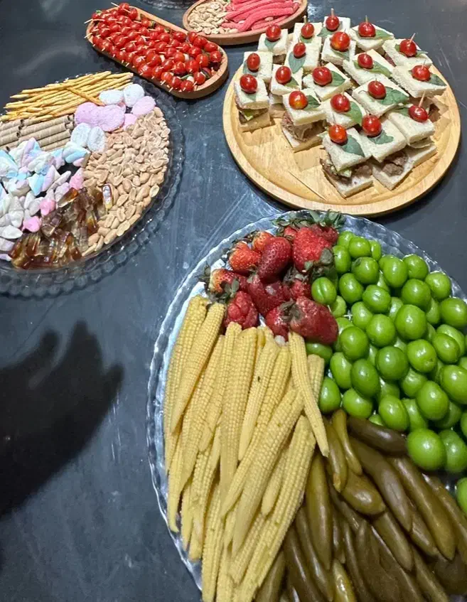 فینگرفود،میز مزه، تزیینات غذایی مراسمات|خدمات پذیرایی، مراسم|خرم‌آباد, |دیوار