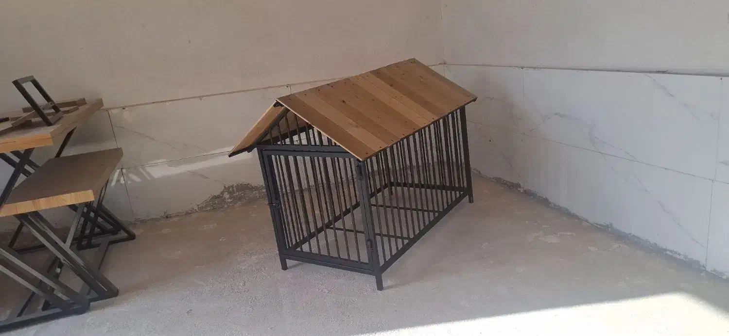 خانه سگ قفس سگ قفس|لوازم جانبی حیوانات|زواره, |دیوار