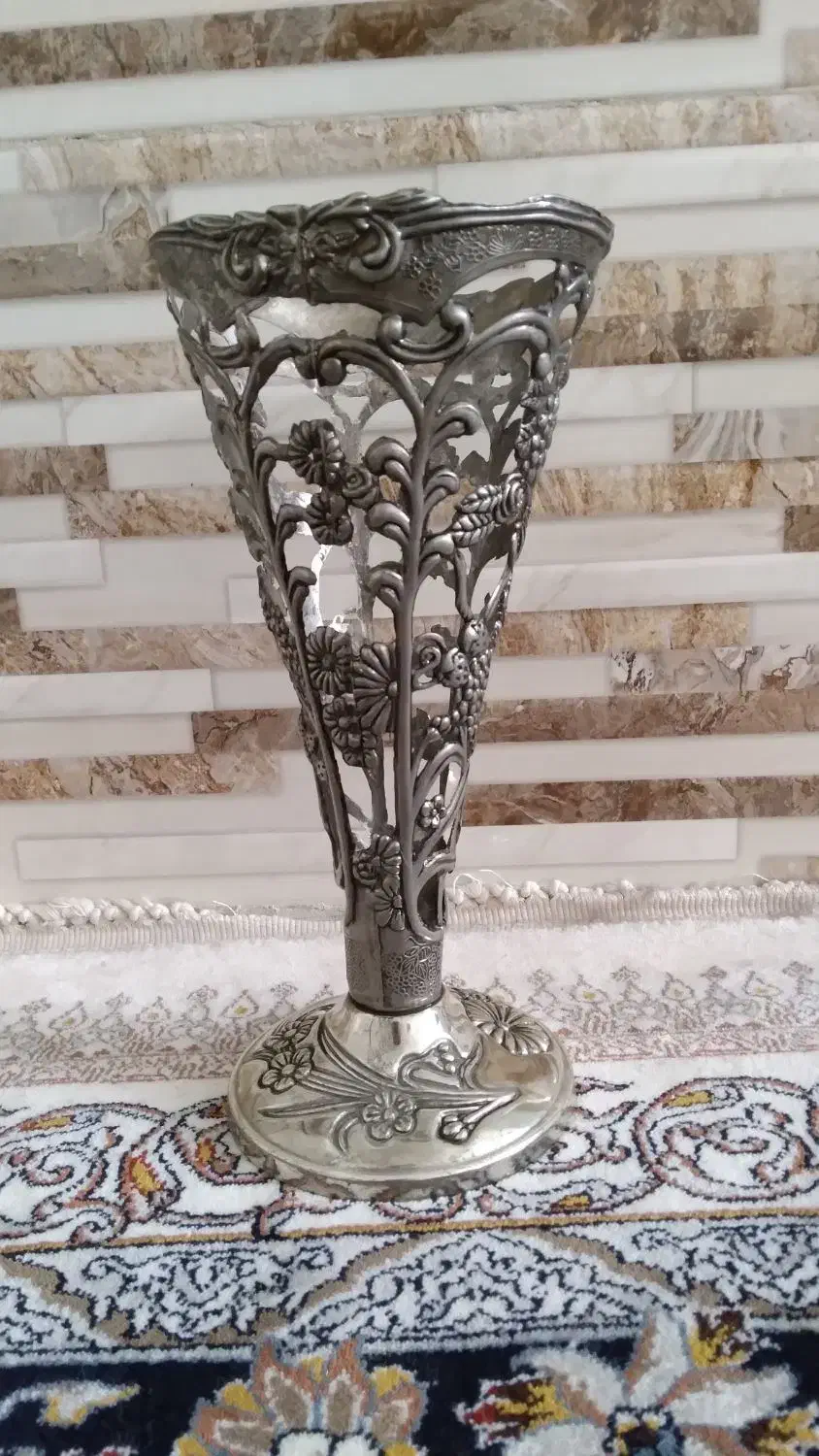 گلدان سیلور|صنایع دستی و سایر لوازم تزئینی|قم, شاه ابراهیم|دیوار