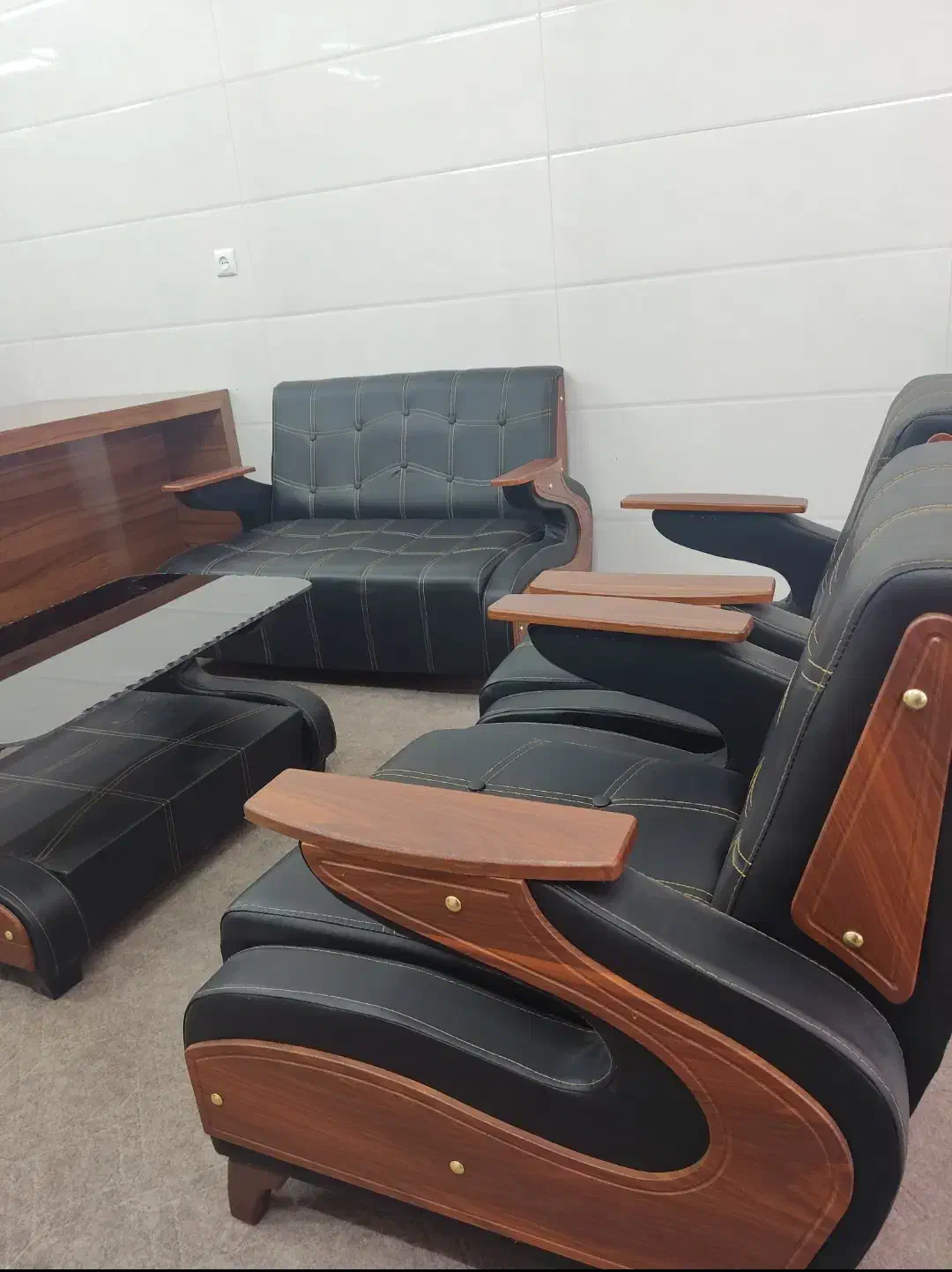 نیم ست اداری با جلو مبلی|مبلمان اداری|اردکان, |دیوار