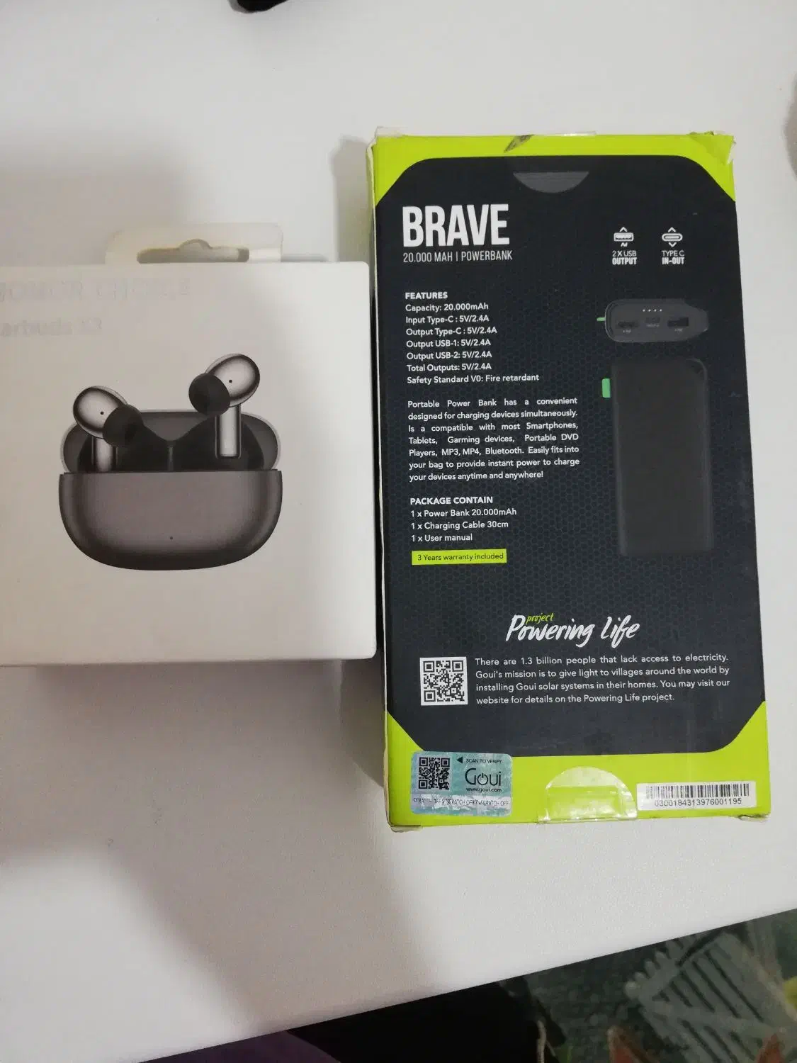 ایرپادx3 تیتانیومی پاور بانک20000|لوازم جانبی موبایل و تبلت|فریدونکنار, |دیوار