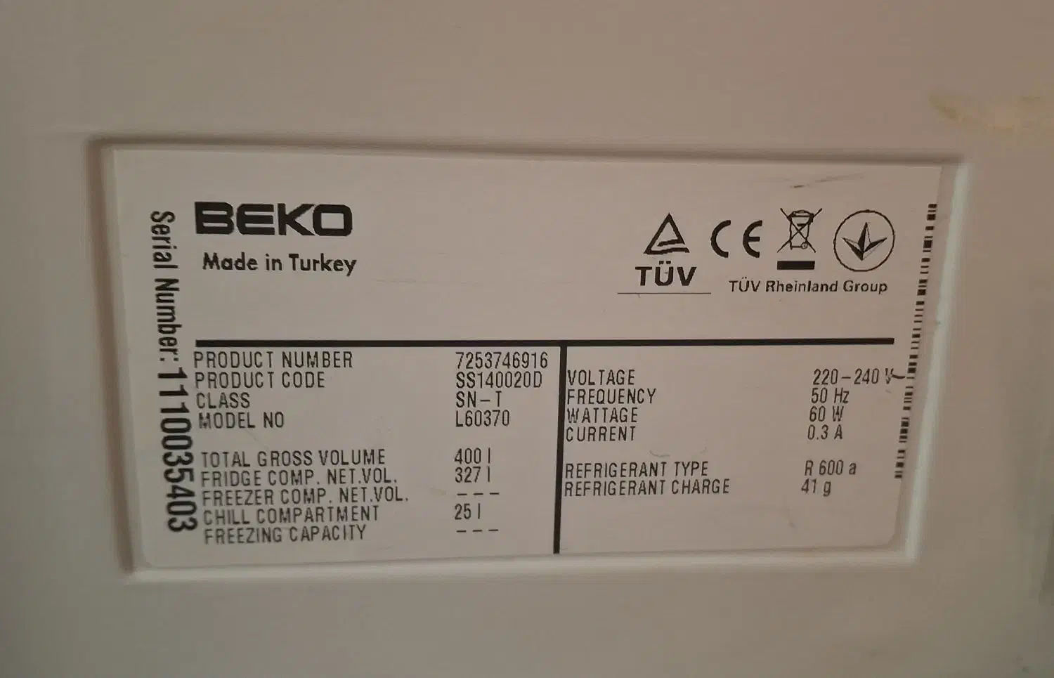 یخچال دوقلو بکو ترکیه|یخچال و فریزر|مشهد, نیروی هوایی|دیوار