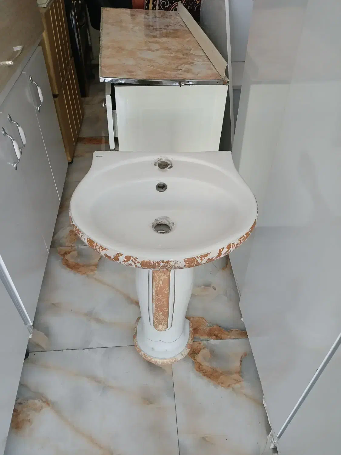 روشویی سالم بدون ایراد|لوازم سرویس بهداشتی|شاهین دژ, |دیوار