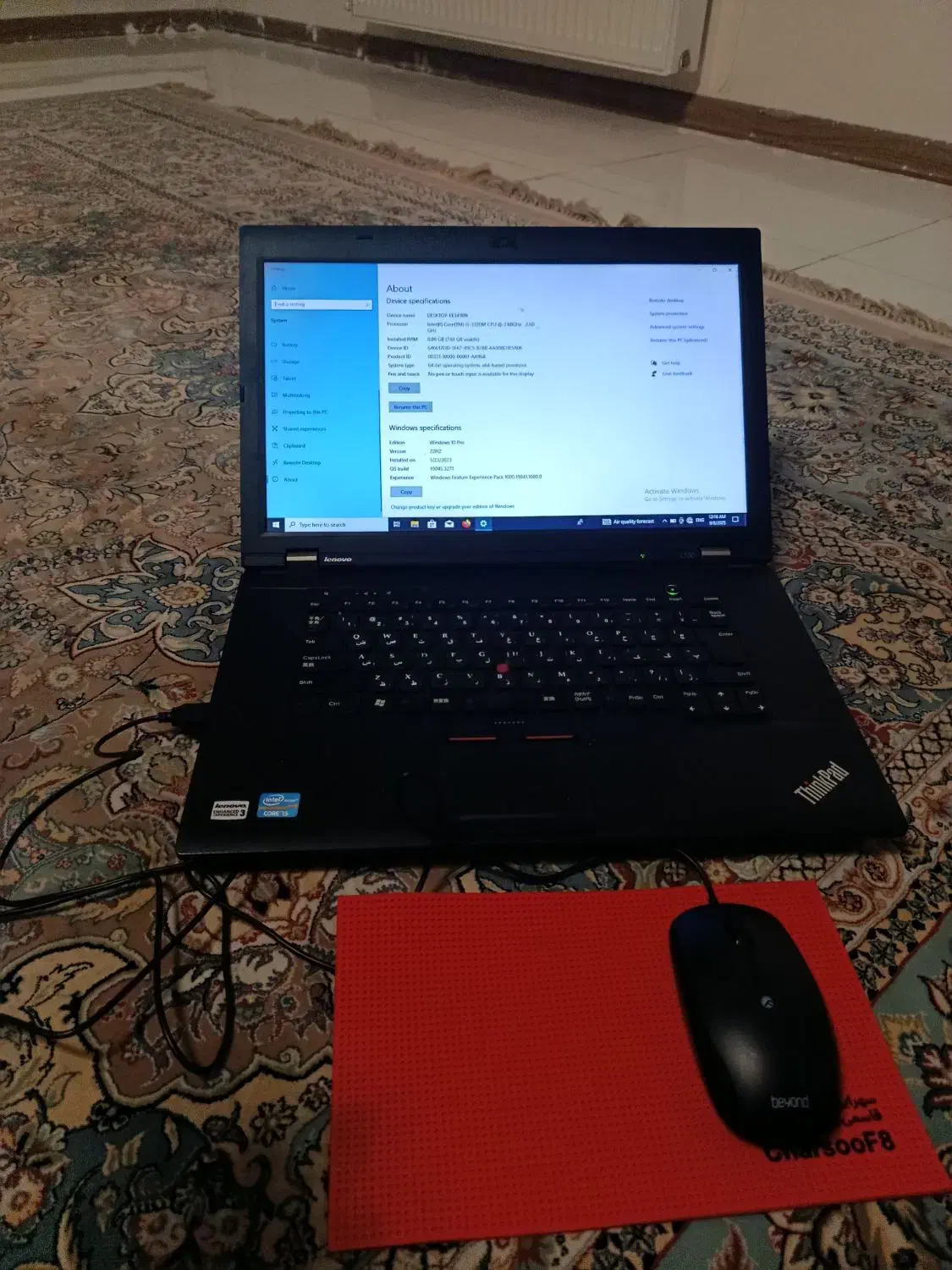 لبتاب لنووi5مدل L530|رایانه همراه|کرج, کیانمهر|دیوار