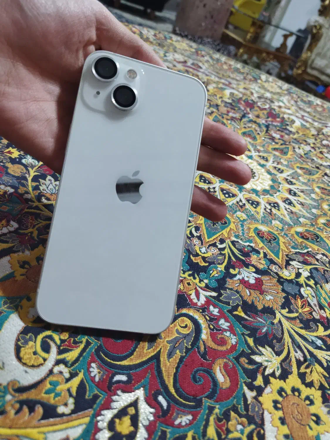 آیفون 13 سفید نرمال در حد نو|موبایل|تهران, تهرانسر شمالی|دیوار