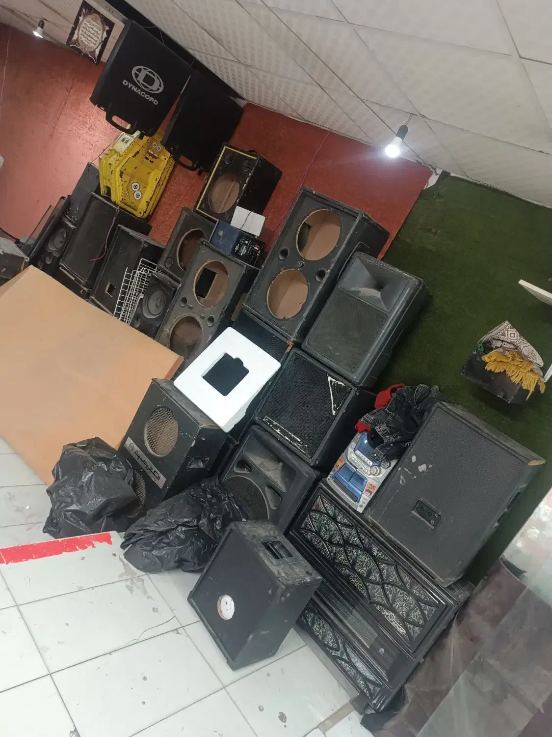 باند فولرنج زیر ۵میلیون تومان و تمامی تجهیزات|سیستم صوتی خانگی|قم, جمکران|دیوار