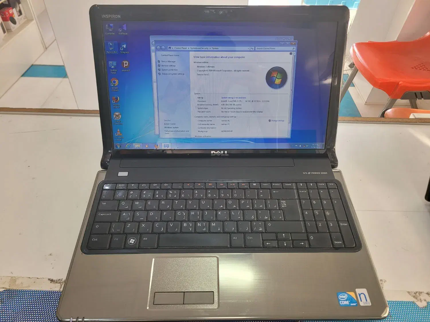 لپ تاپ دل DELL مدل inspiron 1564|رایانه همراه|سنندج, |دیوار