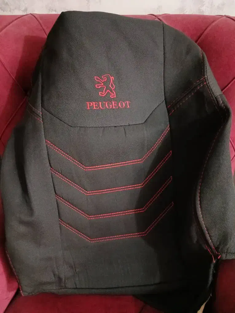 روکش صندلی ماشین مشکی قرمز|قطعات یدکی و لوازم جانبی|رشت, پارک شهر|دیوار