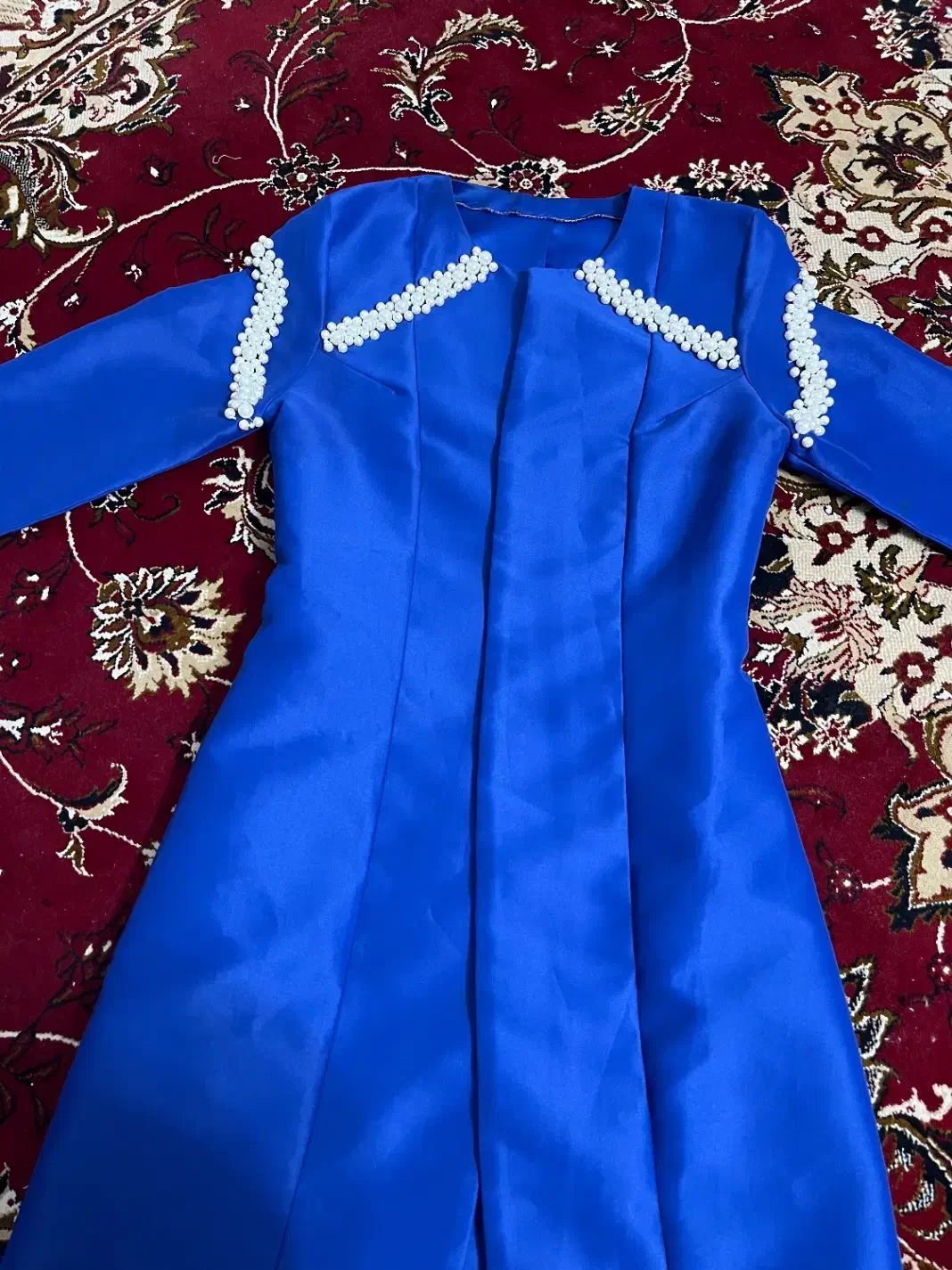 مانتو در حد نو ، کارشده با مروارید|لباس|صومعهسرا, |دیوار