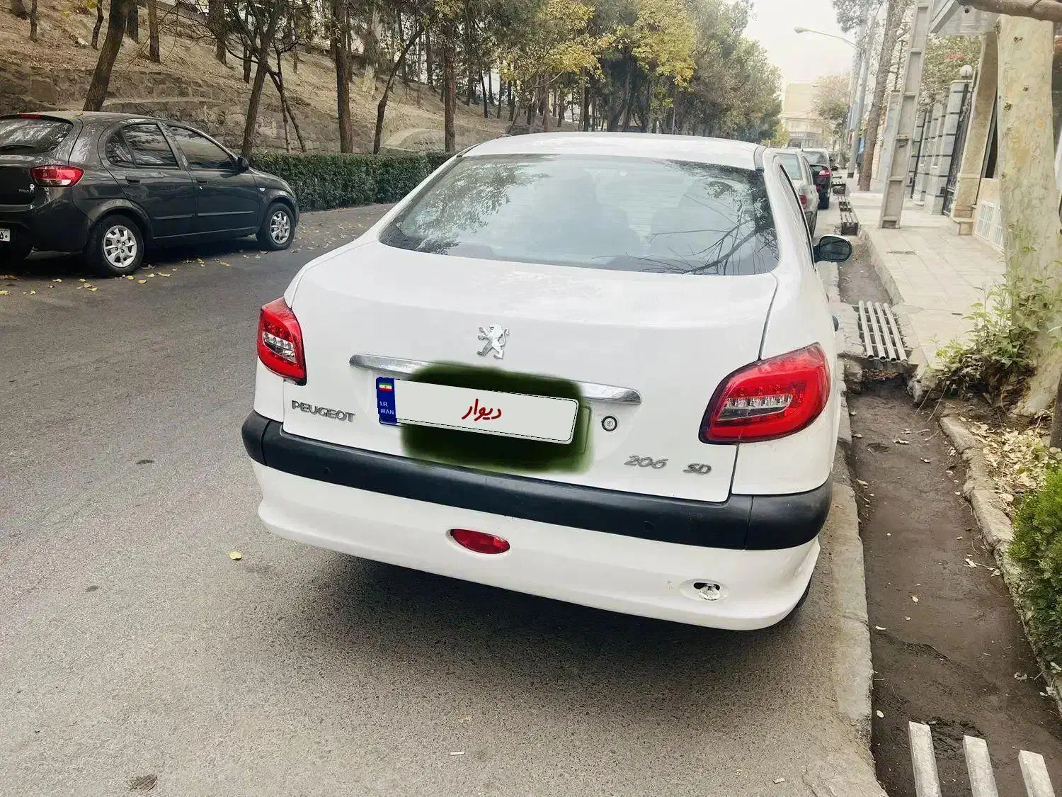 ۲۰۶ اس دی مدل ۹۶ v8|خودرو سواری و وانت|قم, سالاریه|دیوار