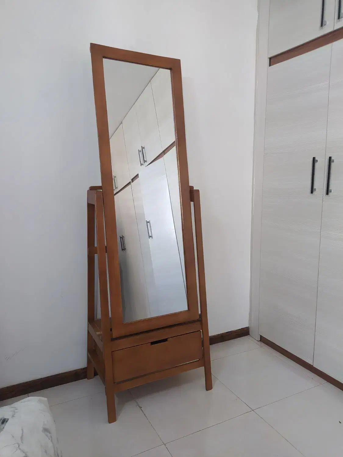 آینه قدی کشاب دار چوبی|آینه|برخوار, |دیوار