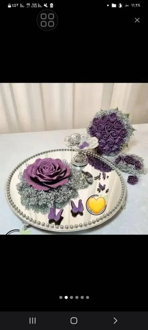 سفارش حنابندان سینی حنا...قیمت مناسب|خدمات پذیرایی، مراسم|ایرانشهر, |دیوار