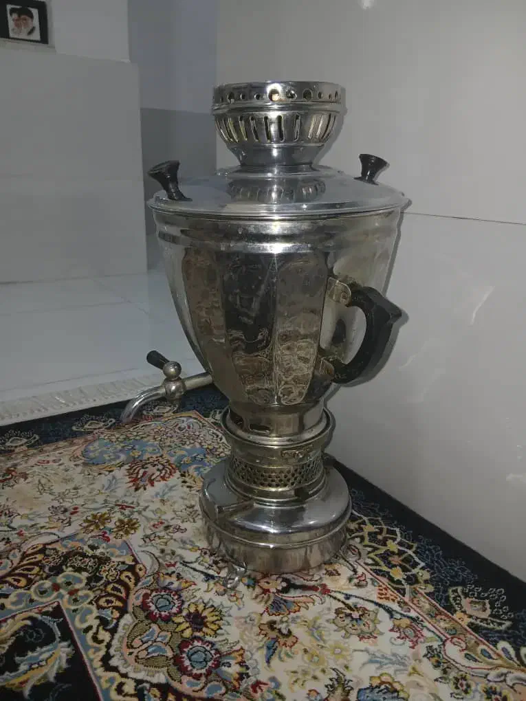 سماور قدیمی نفتی|سماور، چای‌ساز، قهوه‌ساز|اهواز, زرگان|دیوار