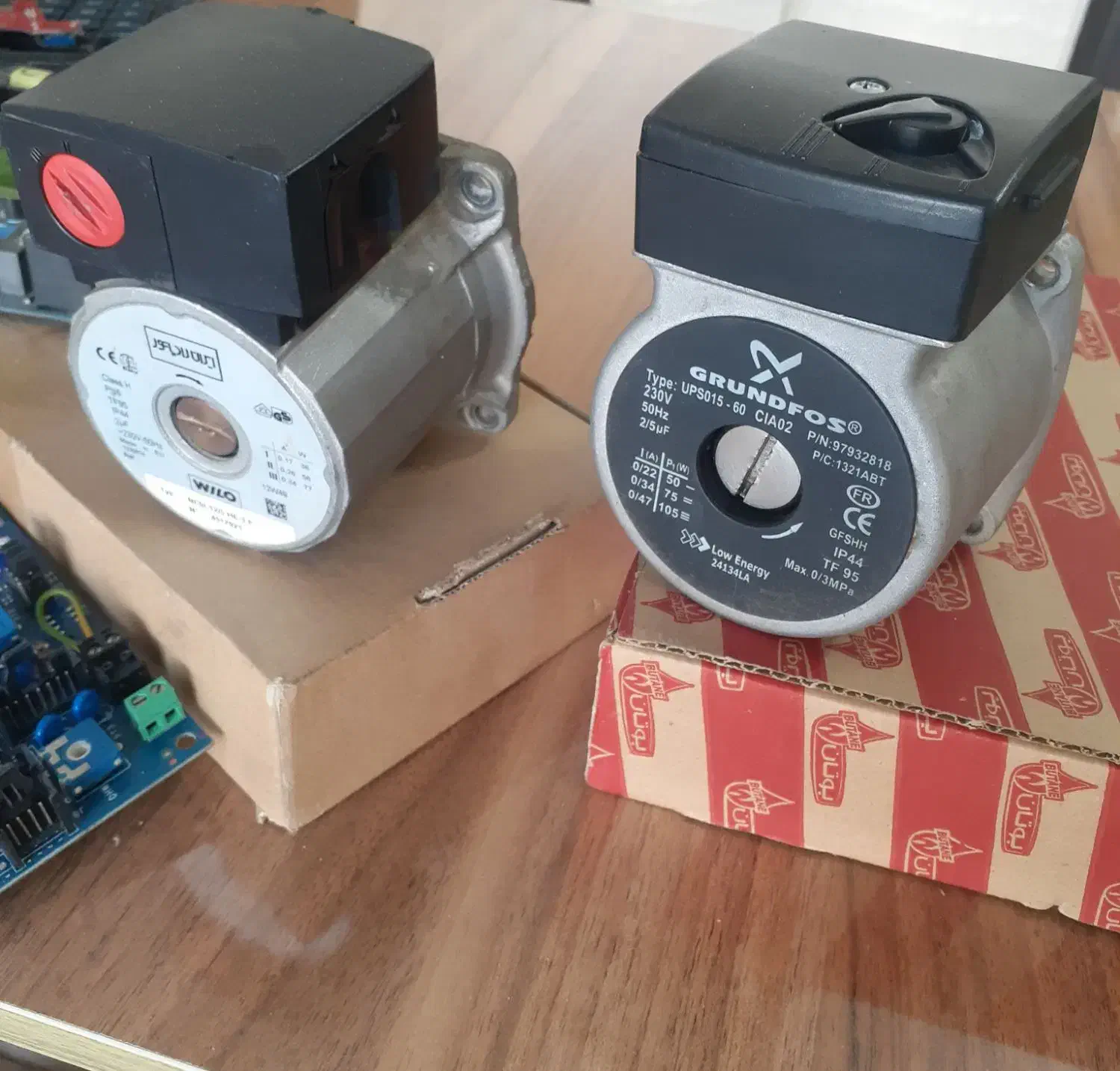 پمپ و برد استوک اصلی پکیج دیواری|آبگرمکن، پکیج، شوفاژ|نیشابور, دارایی|دیوار