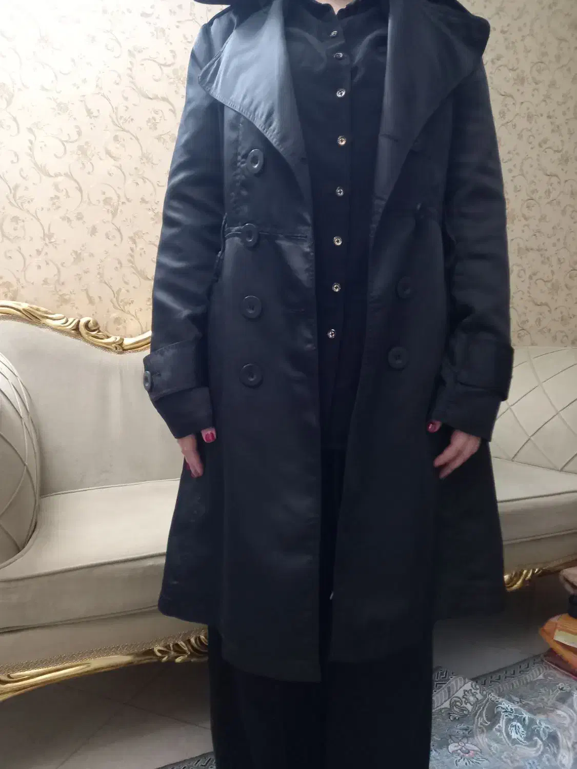 پالتو بارونی شیک|لباس|مشهد, شفا|دیوار