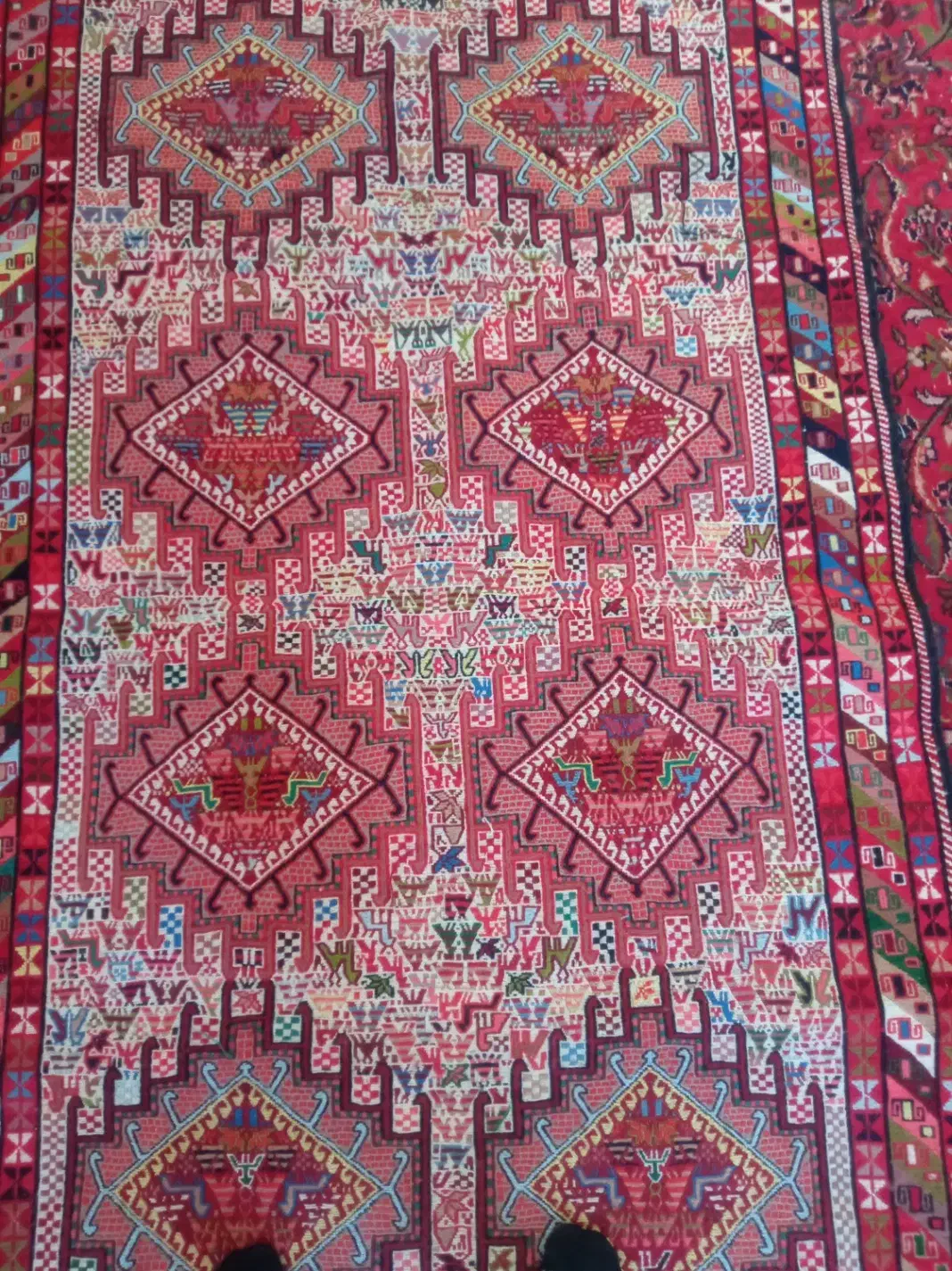 ورنی دست بافت|گلیم، جاجیم، گبه|تبریز, |دیوار