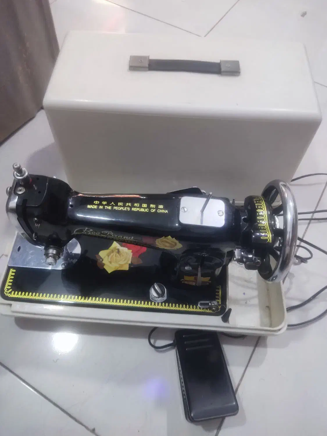 چرخ خیاطی سالم در حد نو|چرخ خیاطی و ریسندگی|عباس‌آباد, |دیوار