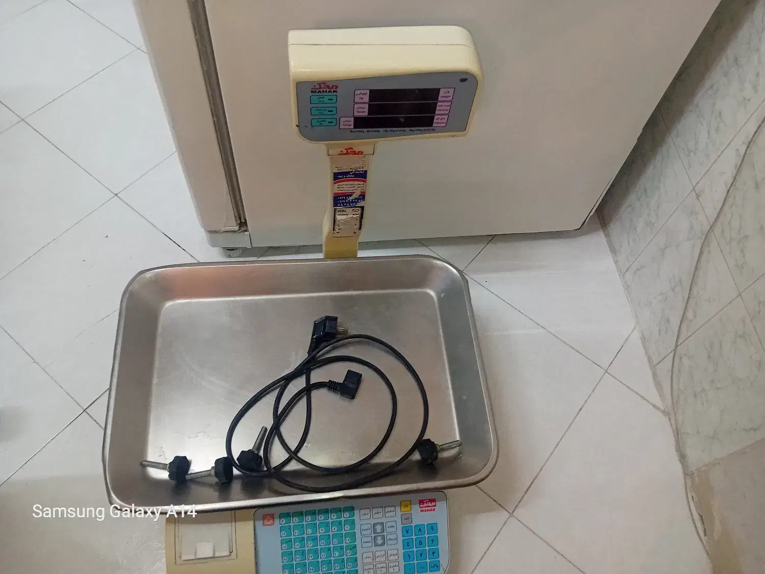 ترازوی ۵۰ کیلوگرمی محک پرینتردار|فروشگاه و مغازه|کرج, کوی امامیه|دیوار