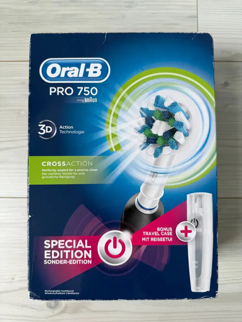 مسواک برقی اورال بی 750 پرو|آرایشی، بهداشتی، درمانی|رشت, گلباغ نماز|دیوار