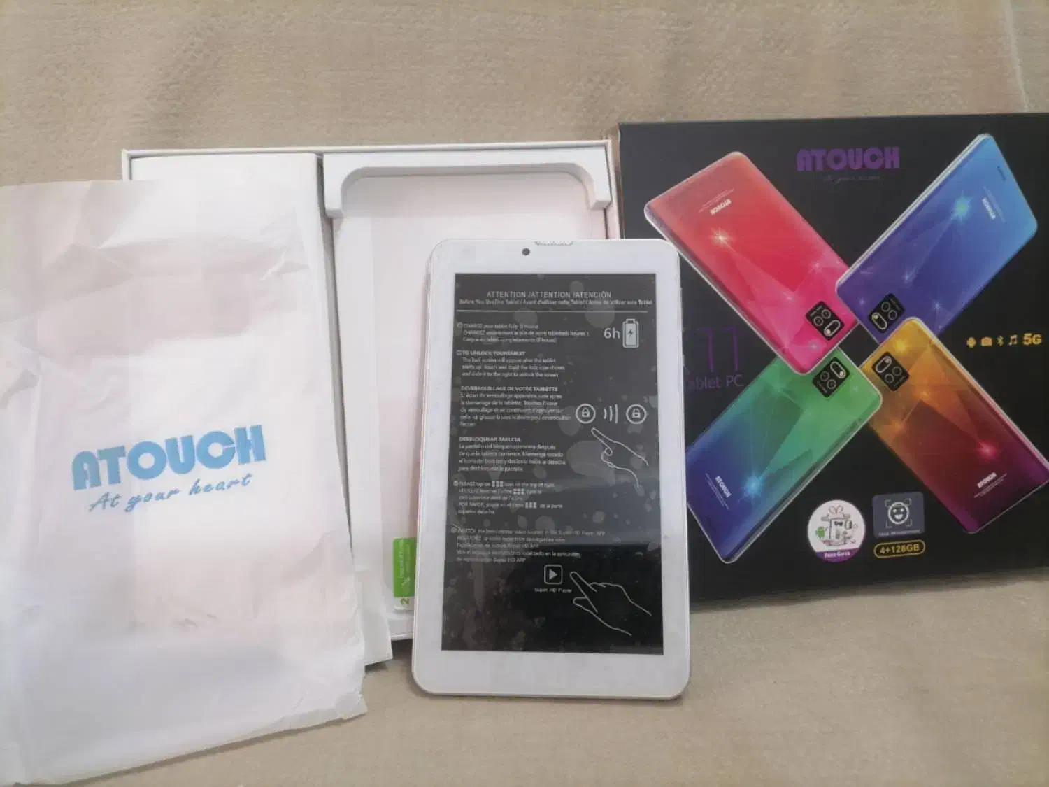 تبلت ای تاچ دانش آموزی 4-128 گیگ|تبلت|مشهد, کوشش|دیوار