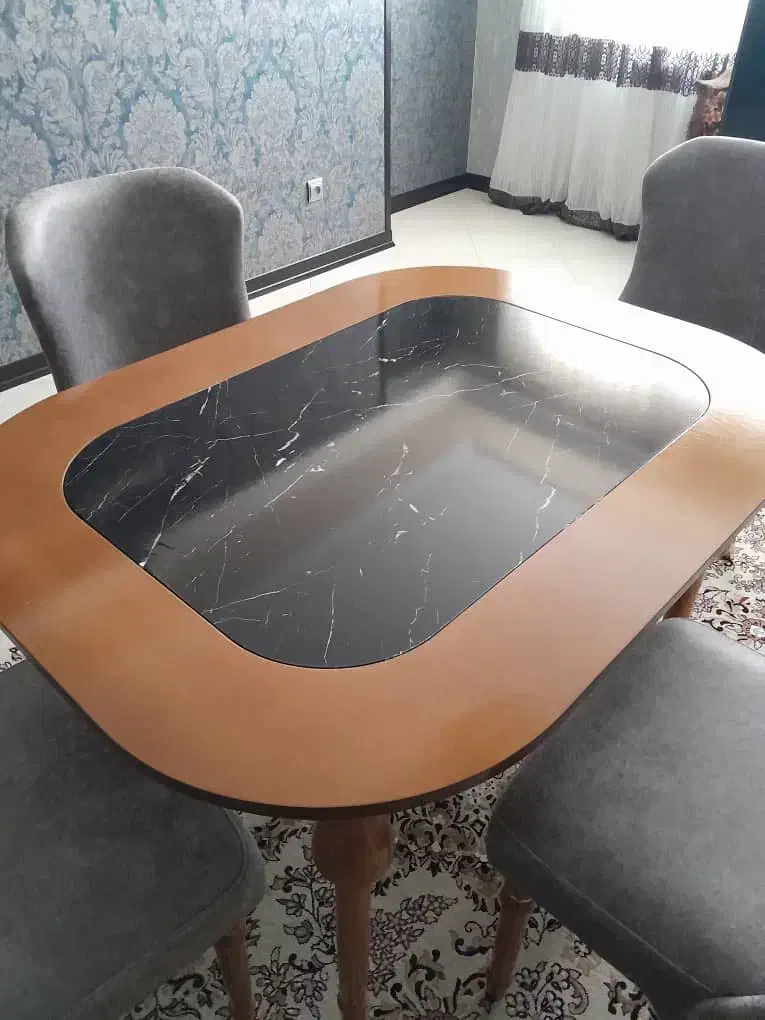 میز نهار خوری ۴ نفره|میز و صندلی غذاخوری|شاهین‌شهر, شهرک پردیس|دیوار