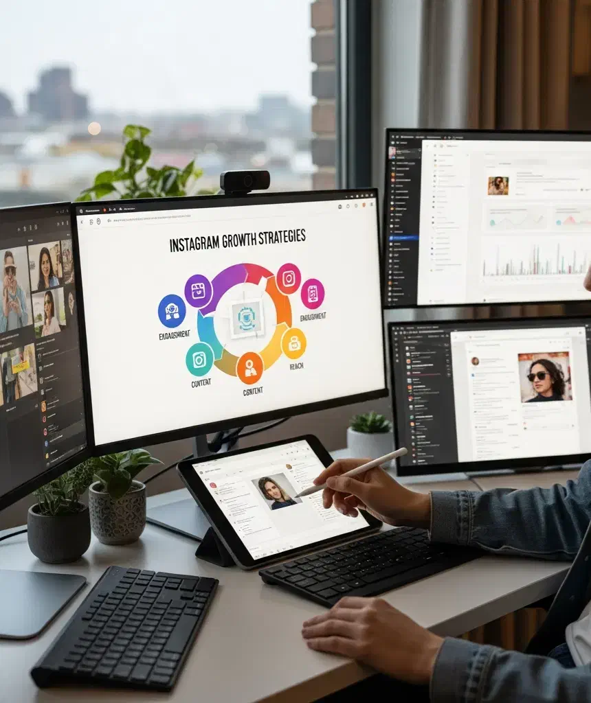 بالا بردن پیج اینستاگرام و تولید محتوا|خدمات رایانه‌ای و موبایل|قم, زنبیل آباد|دیوار