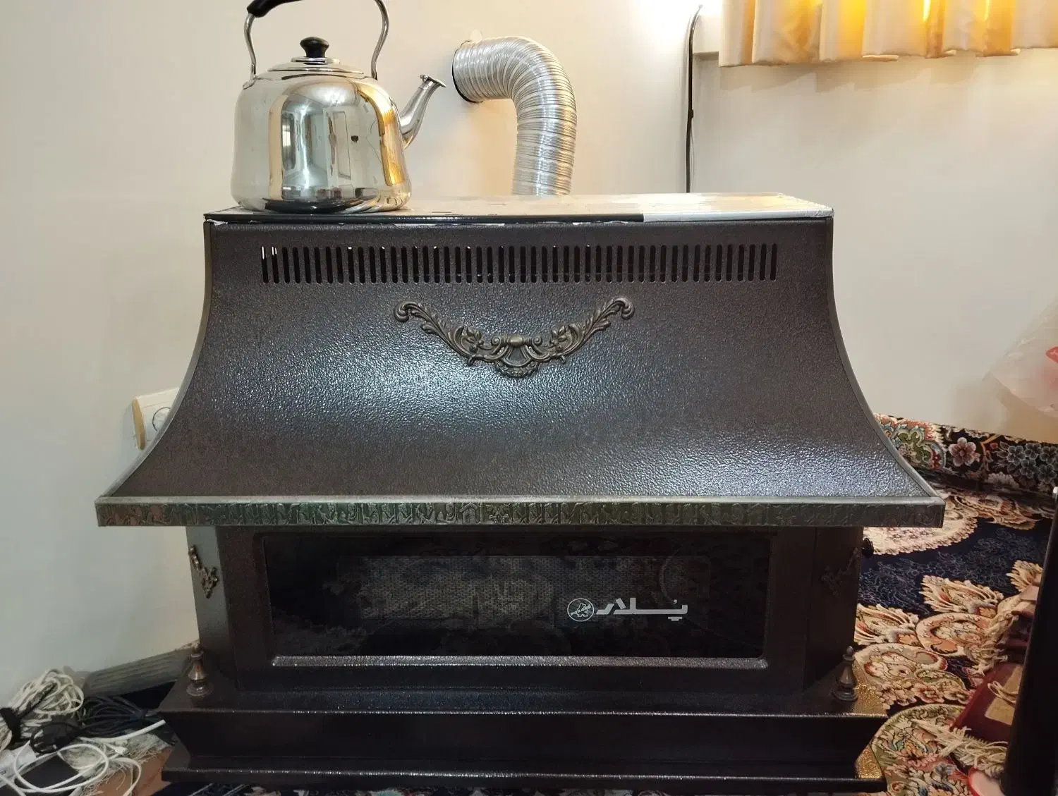 بخاری گازی شومینه پلاردرحدنوکاردکم|بخاری، هیتر، شومینه|فولادشهر, A3|دیوار