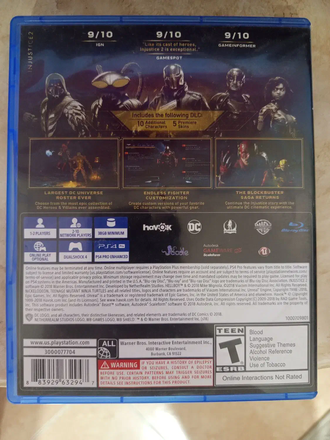 بازی INJUSTICE2برای ps4|کنسول، بازی ویدئویی و آنلاین|کرج, حصارک بالا|دیوار