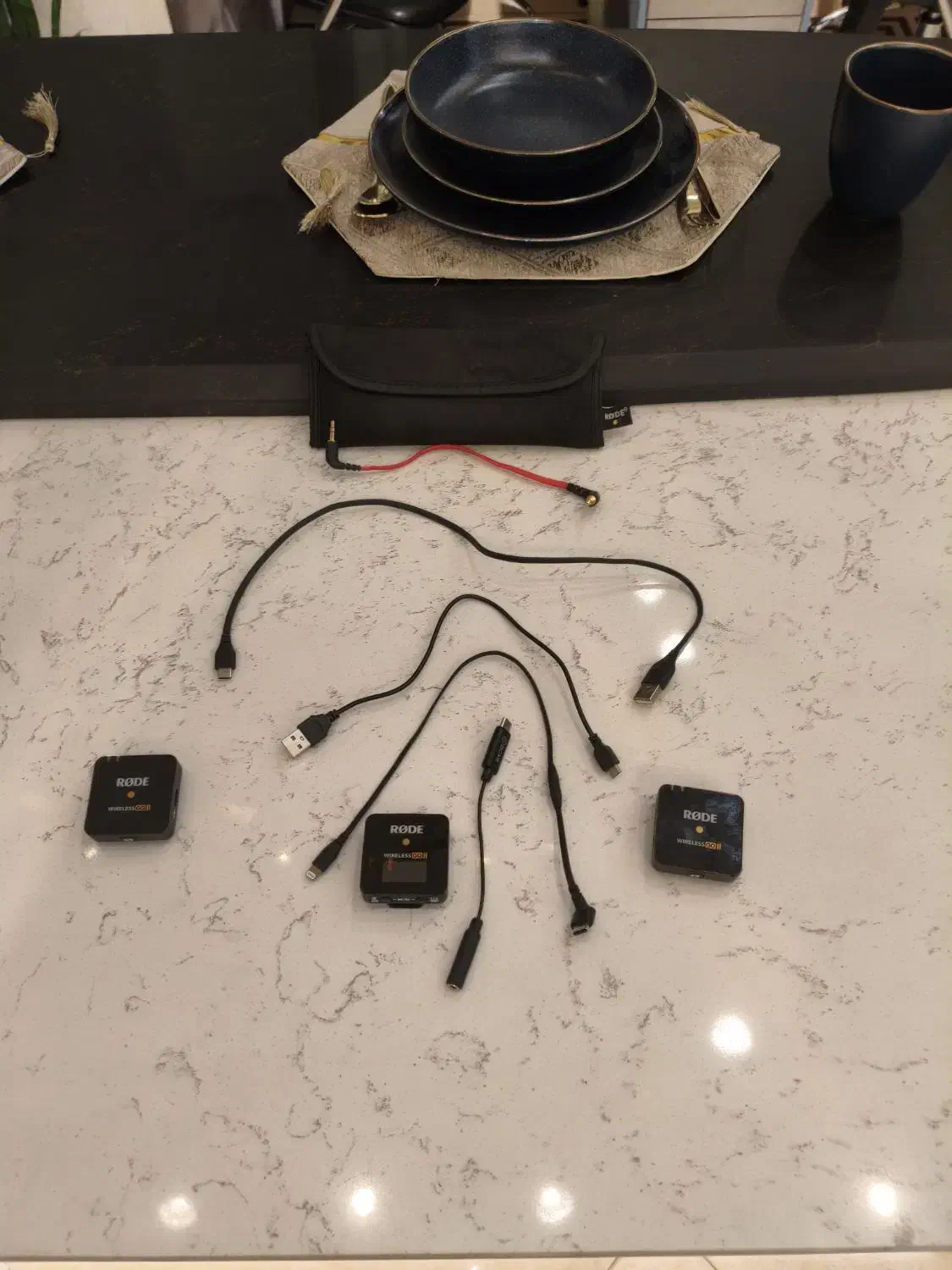 RODE Wireless GO II  ست کامل و تمیز|صوتی و تصویری|تهران, پرستار|دیوار