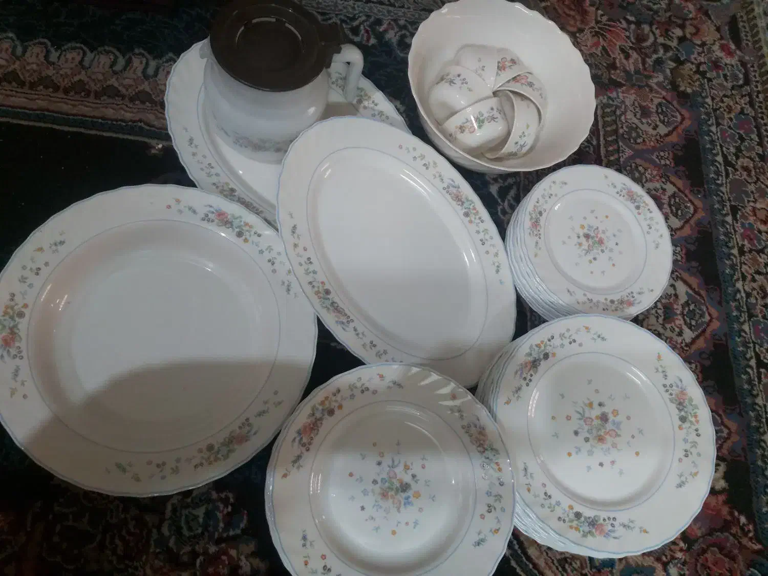 سرویس ارکوپال فرانسه|ظروف سرو و پذیرایی|تهران, نیروی هوایی (پیروزی)|دیوار