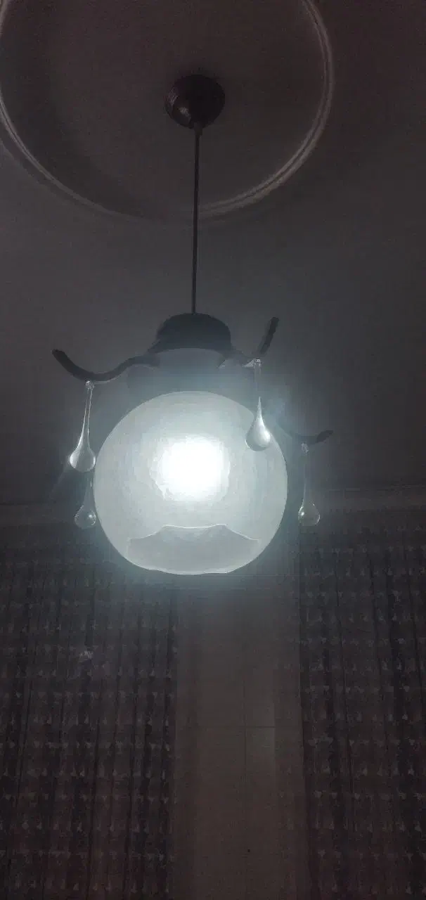 لوستر زیبا|لوستر و چراغ آویز|قم, نیروگاه|دیوار