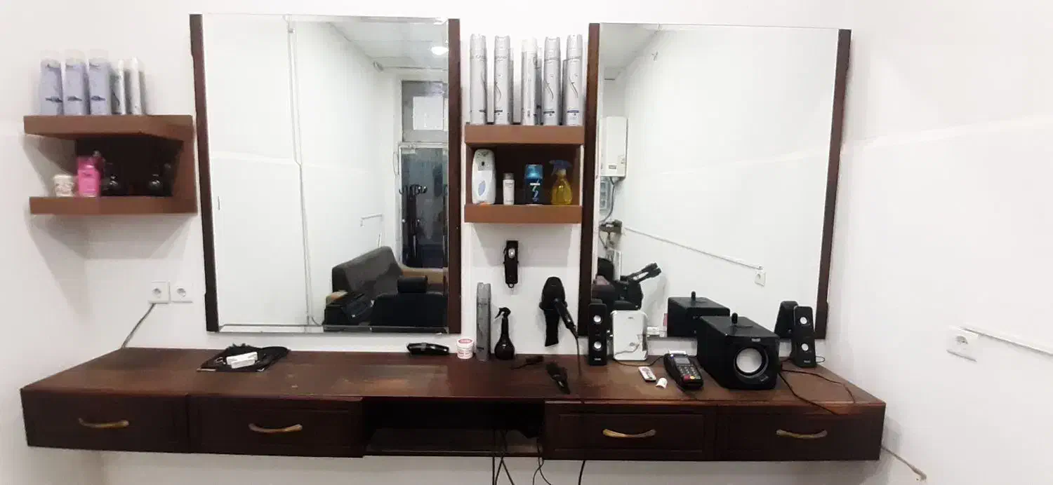 دکور ارایشگاه|آرایشگاه و سالنهای زیبایی|تربت جام, ترکمن ها|دیوار