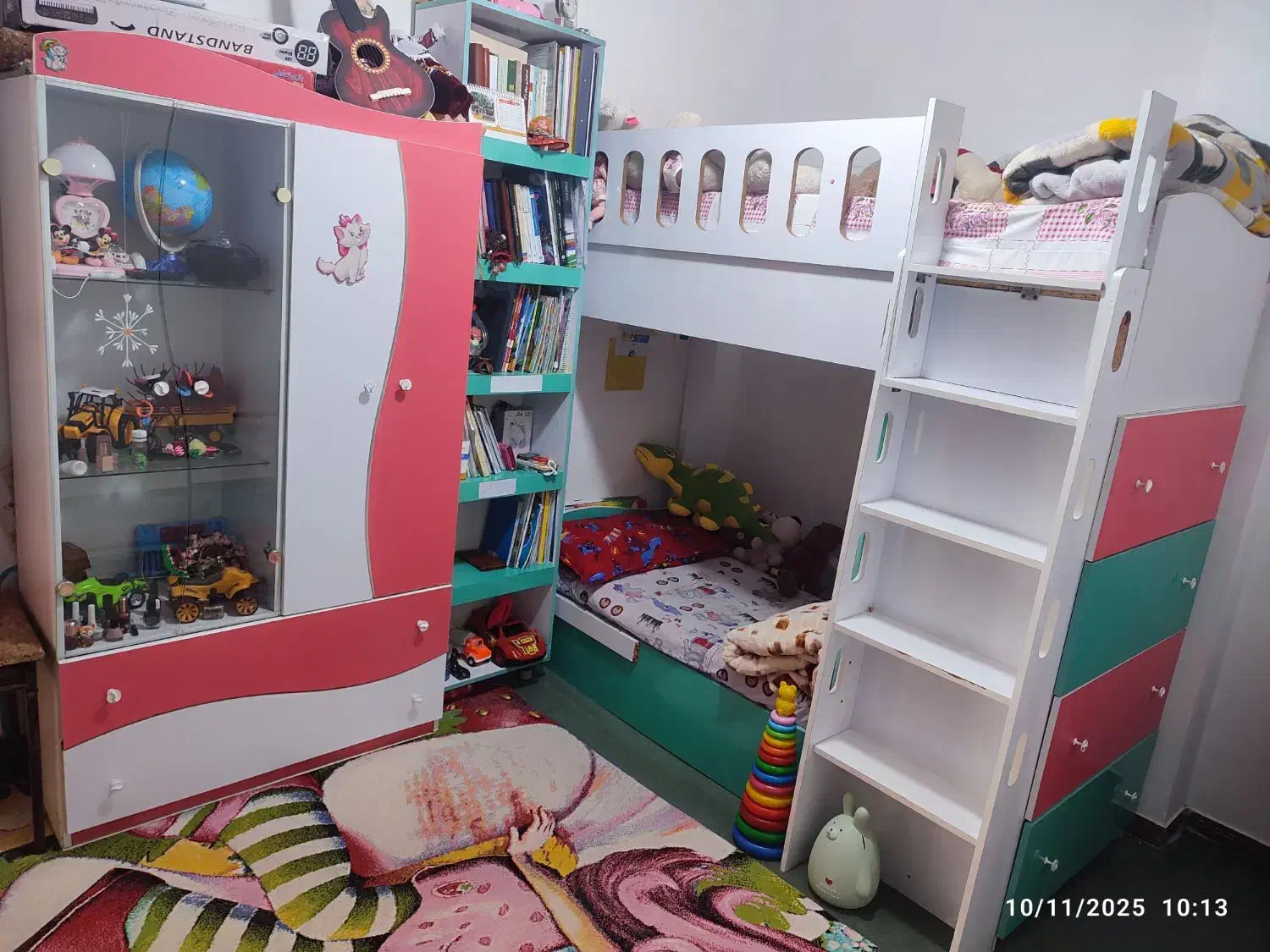 تخت،دراور،کمد،کتابخانه|تخت و سرویس خواب|شیروان (خراسان), |دیوار