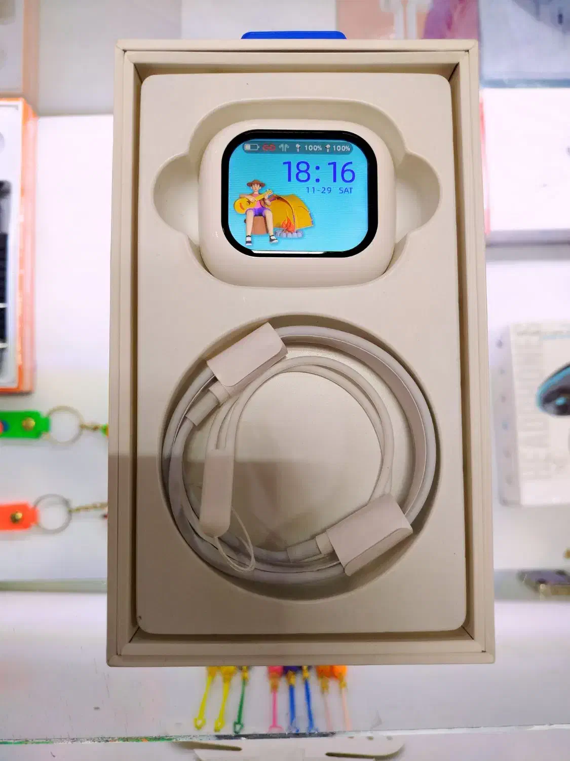 ایرپاد wisme با قابلیت ساعت هوشمند|لوازم جانبی موبایل و تبلت|گلبهار, شهر جدید گلبهار|دیوار