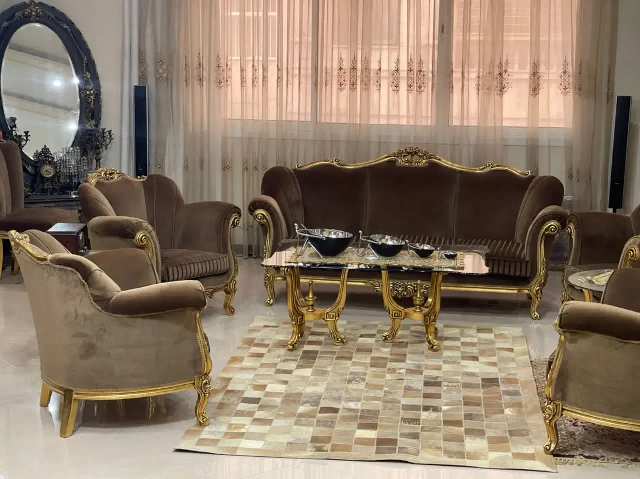 فروش مبل دست دوم در حد نو|مبلمان خانگی و میز عسلی|بندرعباس, |دیوار