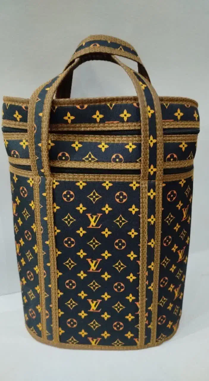 کیف دوطبقه جنس کرپ|کیف، کفش، کمربند|زرند, |دیوار