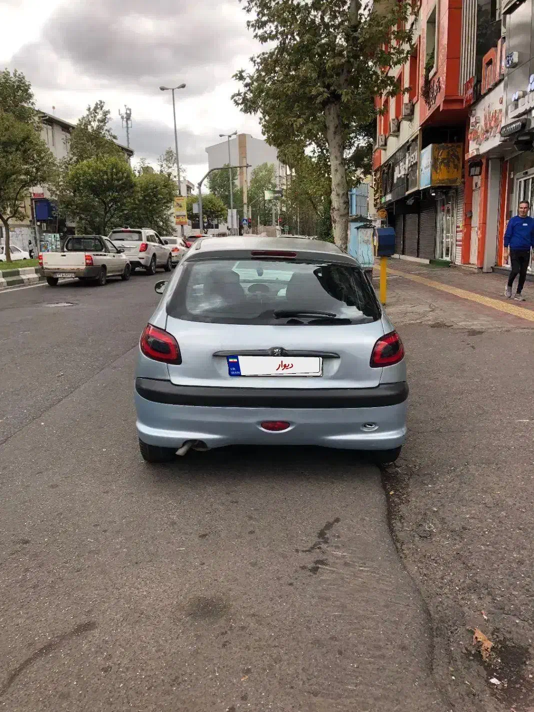 ۲۰۶ تیپ ۳ مدل ۸۲|خودرو سواری و وانت|رشت, فلسطین|دیوار