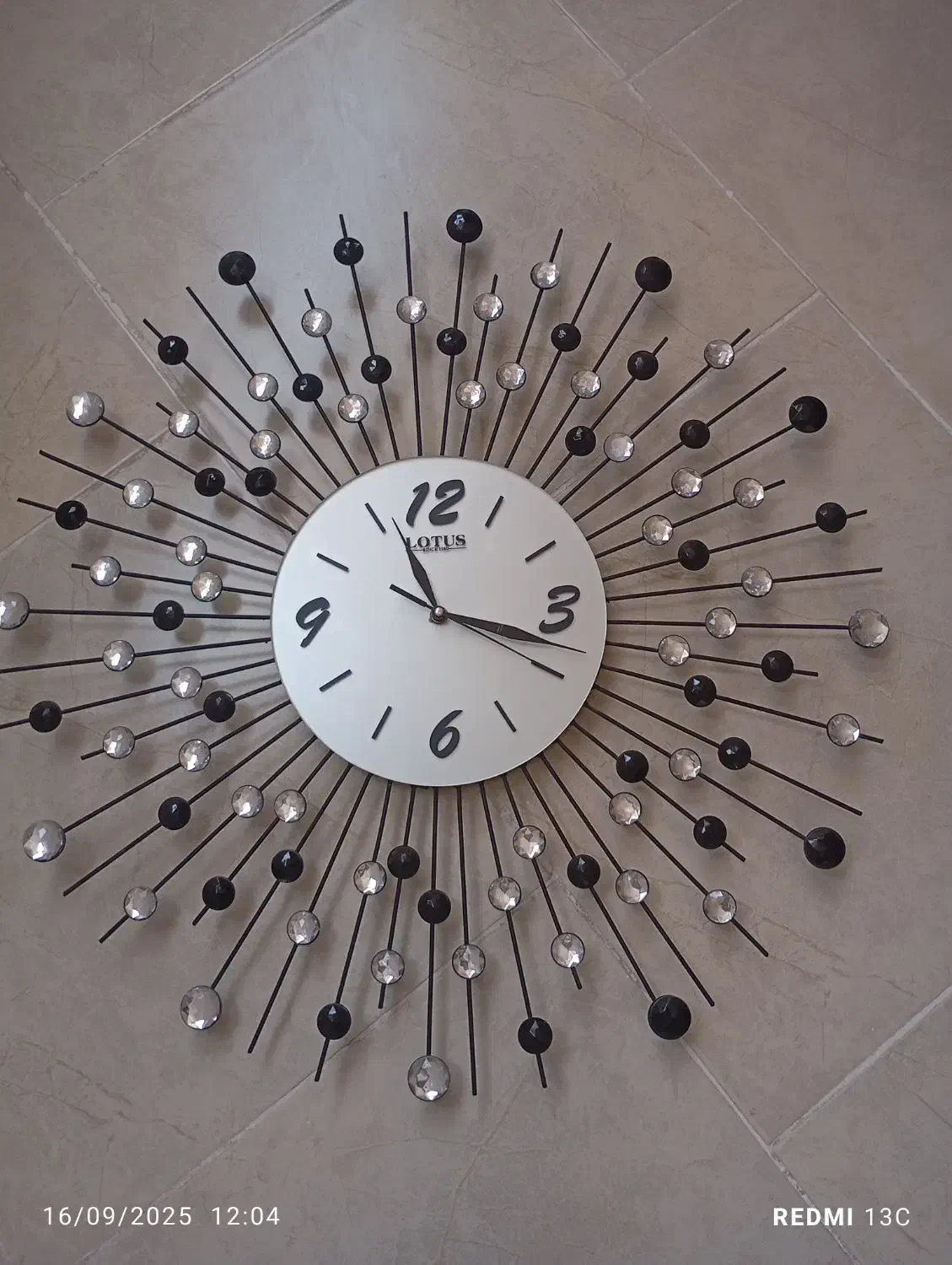 ساعت خورشیدی مارک لوتوس اصل|ساعت|سبزوار, کوی بهار|دیوار