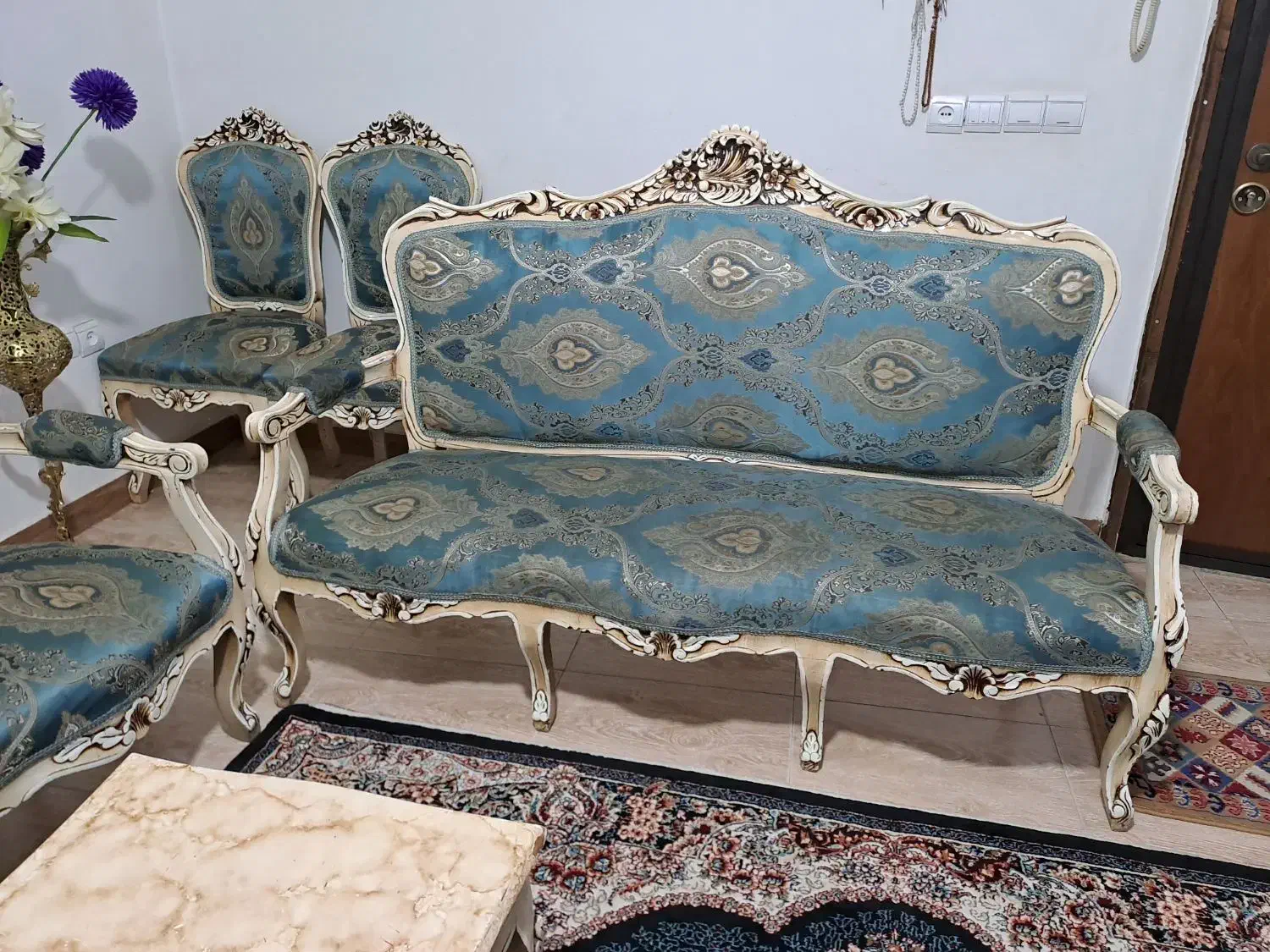 مبل ۹ نفره|مبلمان خانگی و میز عسلی|جاجرود, |دیوار