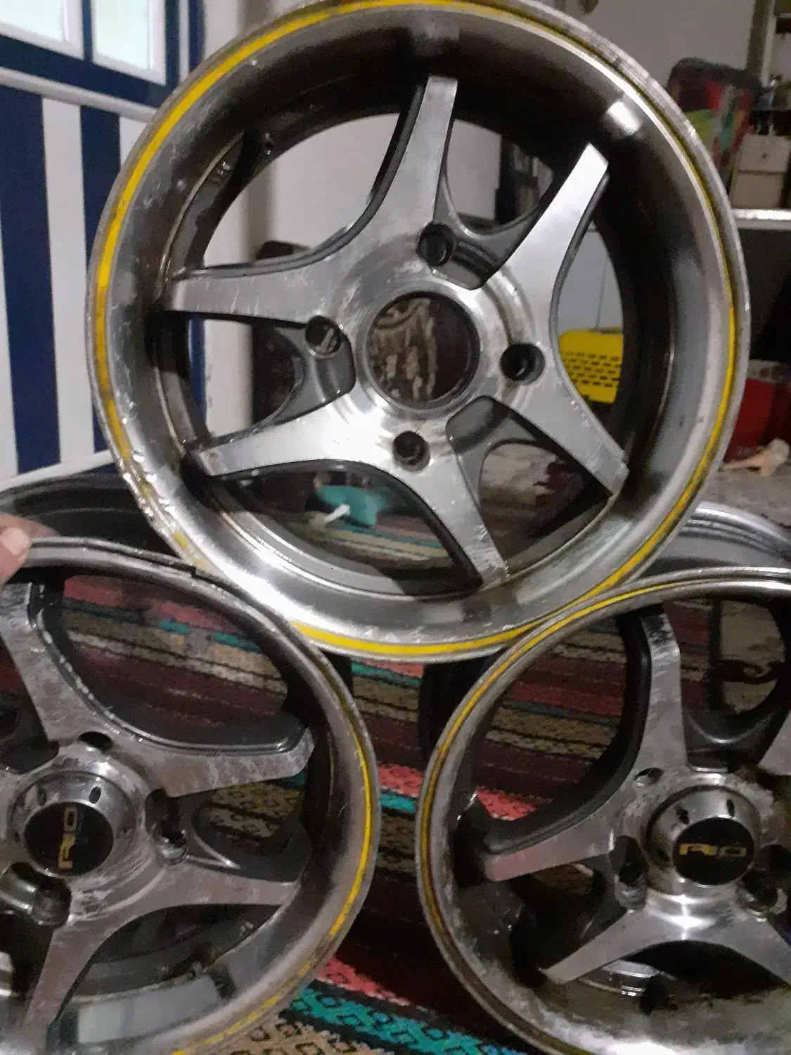 رینگ اسپرت پراید زیر قیمت|قطعات یدکی و لوازم جانبی|لاهیجان, بازکیاگوراب|دیوار