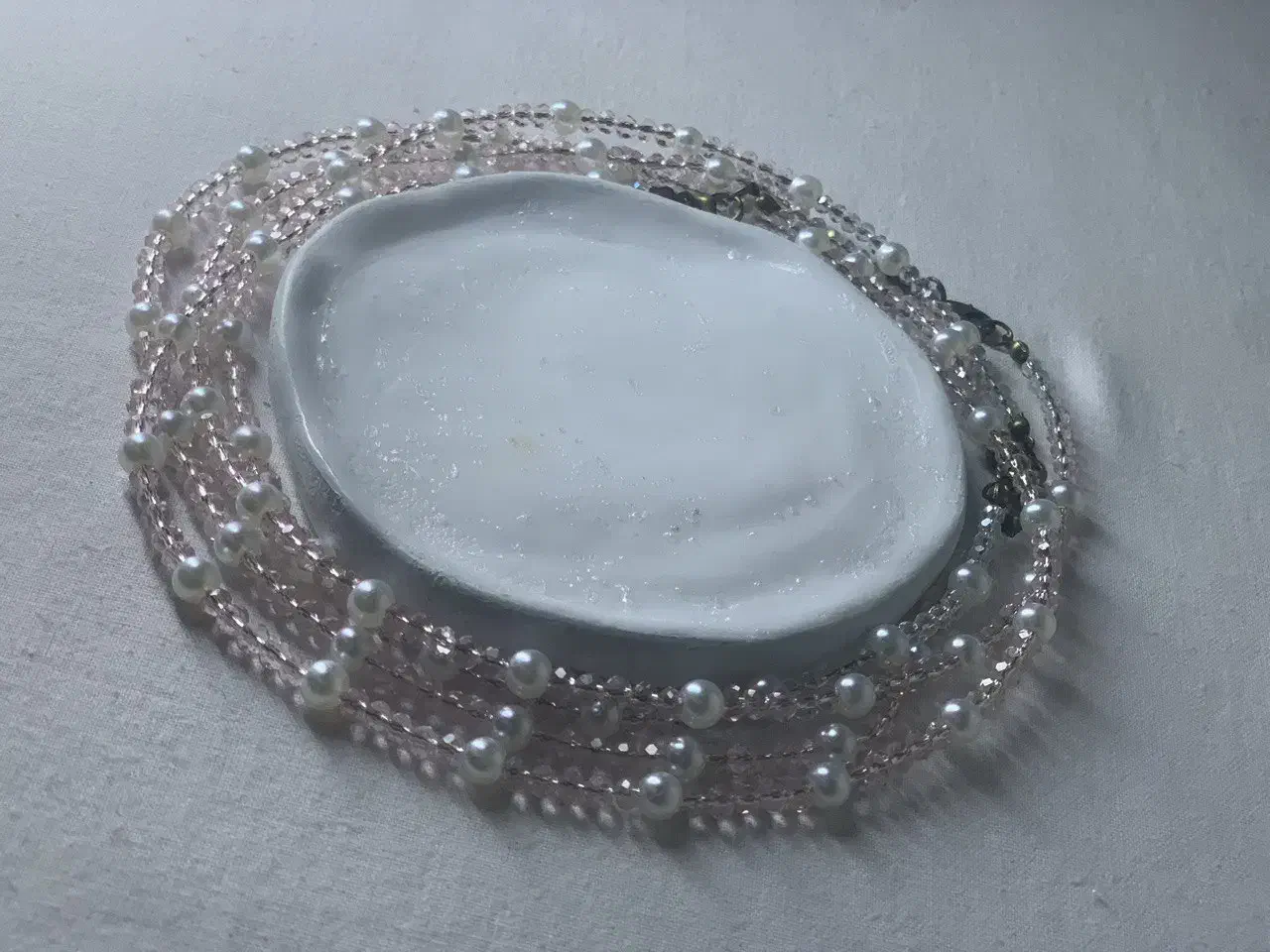 فروش عمده گردنبند شیشه ای صورتی قیمت استثنایی|بدلیجات|تهران, جیحون|دیوار