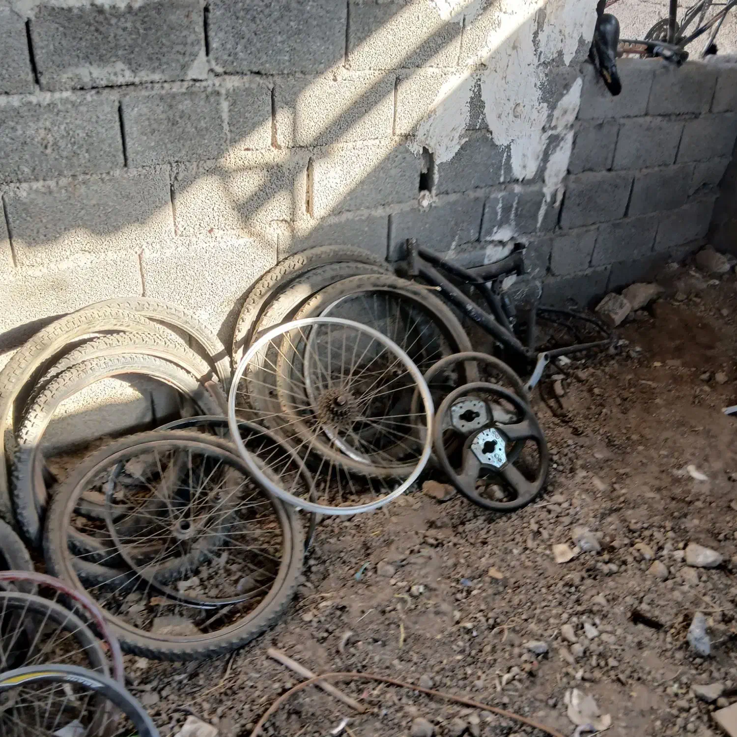 لوازم دوچرخه رینگ کاما لاستیک فرمون و غیره|دوچرخه، اسکیت، اسکوتر|ماهدشت, |دیوار