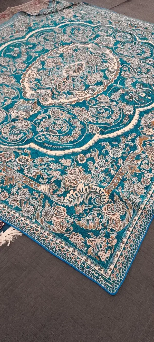 ۱۲متری ۳عدد روفرشی فیروزه ای|روفرشی|زارچ, |دیوار
