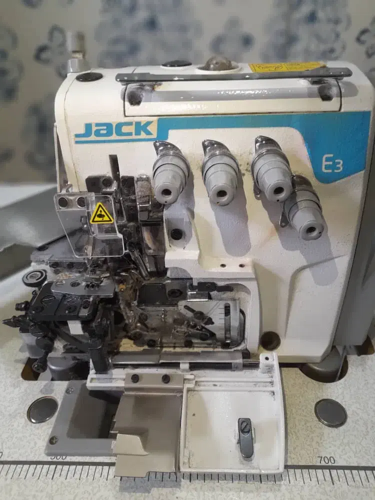 زیگزال جک  e3|چرخ خیاطی و ریسندگی|پرند, فاز ۵|دیوار