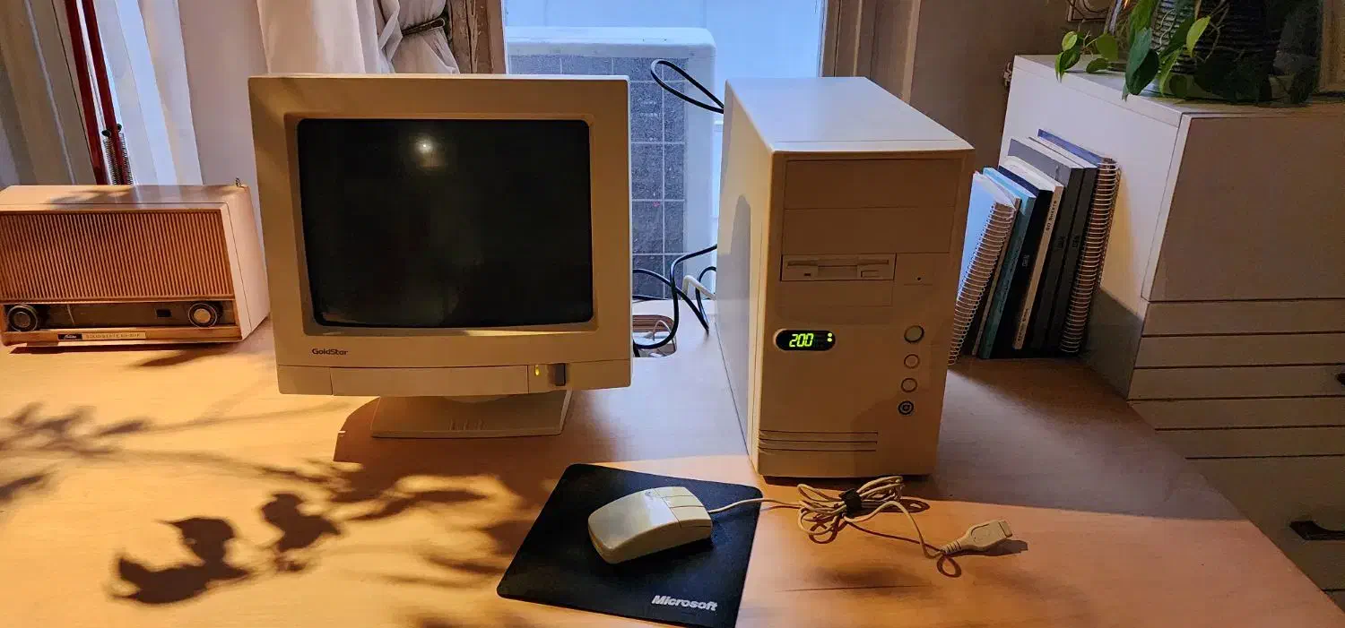 کامپیوتر دکوری قدیمی نوستالژی کیس پنتیوم|رایانه رومیزی|تهران, پاسداران|دیوار